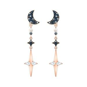 Swarovski Earrings Moon and Stars